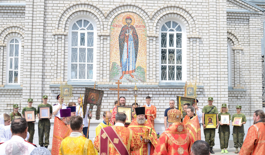 храм дмитрия донского иловля